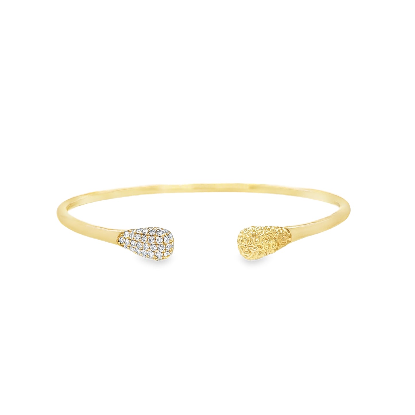 Larry bracelet 14 karat gold lab-grown diamond delicate bracelet by BlaireBe Jewelry
